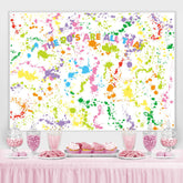 Farbig Der 90er Jahre Sind Oder Das Graffiti Hintergrund Für Party